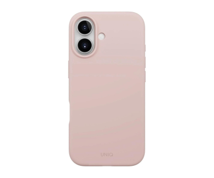 Etui do telefonów Uniq Lino do iPhone 17 Magclick Charging różowy